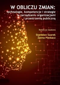 Okładka książki W obliczu zmian: technologie, kompetencje i...