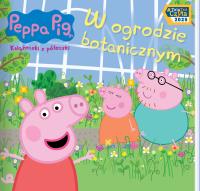 W ogrodzie botanicznym. Świnka Peppa. Książeczki z półeczki. Autor: Opracowanie zbiorowe. Dobreksiazki.pl Okładka książki W ogrodzie botanicznym. Świnka Peppa. Książeczki z półeczki