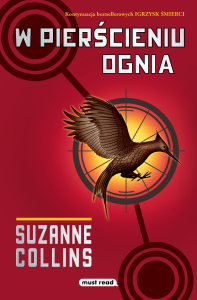 W pierścieniu ognia. Autor: Suzanne Collins. Dobreksiazki.pl Okładka książki W pierścieniu ognia