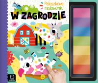 W zagrodzie. Paluszkowe malowanki. Autor: Bator Agnieszka. Dobreksiazki.pl Okładka książki W zagrodzie. Paluszkowe malowanki