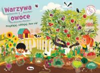 Warzywa i owoce. Przyklejaj odklejaj baw się!. Autor: Opracowanie zbiorowe. Dobreksiazki.pl Okładka książki Warzywa i owoce. Przyklejaj odklejaj baw się!