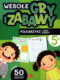 Wesołe gry i zabawy. Piłkarzyki i inne zabawy - uszkodzone. Autor: Opracowanie zbiorowe. Dobreksiazki.pl Okładka książki Wesołe gry i zabawy. Piłkarzyki i inne zabawy - uszkodzone