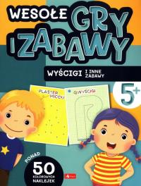Wesołe gry i zabawy. Wyścigi i inne zabawy - uszkodzone. Autor: Opracowanie zbiorowe. Dobreksiazki.pl Okładka książki Wesołe gry i zabawy. Wyścigi i inne zabawy - uszkodzone