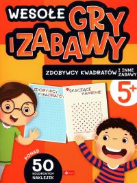 Wesołe gry i zabawy. Zdobywcy kwadratów i inne.. - uszkodzone. Autor: Opracowanie zbiorowe. Dobreksiazki.pl Okładka książki Wesołe gry i zabawy. Zdobywcy kwadratów i inne.. - uszkodzone