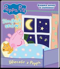 Wieczór z Peppą. Świnka Peppa. Słodkich snów!. Autor: Opracowanie zbiorowe. Dobreksiazki.pl Okładka książki Wieczór z Peppą. Świnka Peppa. Słodkich snów!