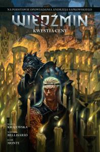 Okładka książki Wiedźmin. Adaptacje opowiadań Andrzeja Sapkowskiego. Kwestia ceny