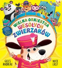Okładka książki Wielka orkiestra wesołych zwierzaków