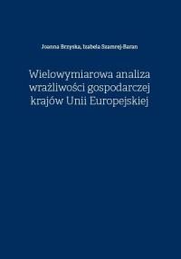 Okładka książki Wielowymiarowa analiza wrażliwości gospodarczej...