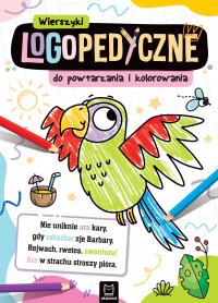 Wierszyki logopedyczne do powtarzania i kolorowani. Autor: Michalec Bogusław. Dobreksiazki.pl Okładka książki Wierszyki logopedyczne do powtarzania i kolorowani