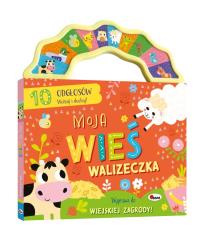 Wieś. Walizeczka. Autor: Korolkiewicz Elżbieta. Dobreksiazki.pl Okładka książki Wieś. Walizeczka