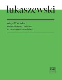 Okładka książki Wings Concertino na dwa saksofony i fortepian
