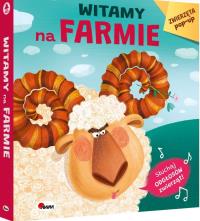 Okładka książki Witamy na farmie. Zwierzęta pop-up. Książka dźwiękowa