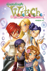 WITCH. Czarodziejki W.I.T.C.H. Tom 16. Autor: Bruno Enna, Ferrari Alessandro, Macchetto Augusto, Alberto Zanon, Paolo Campinoti, Lucio Leoni, Danilo Loizedda, Giada Perissinotto, Daniela Vetro. Dobreksiazki.pl Okładka książki WITCH. Czarodziejki W.I.T.C.H. Tom 16