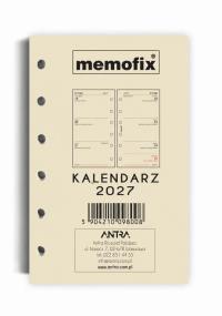 Opakowanie Wkład kalendarzowy 2027 Memofix A6 SK/TDW
