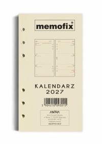 Opakowanie Wkład kalendarzowy 2027 Memofix B6 ST/TDW