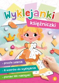 Okładka książki Wyklejanki. Księżniczki