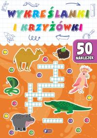 Okładka książki Wykreślanki i krzyżówki - uszkodzone