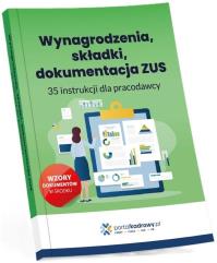 Okładka książki Wynagrodzenia, składki, dokumentacja ZUS. 35...