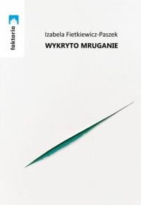 Okładka książki Wyryto mruganie