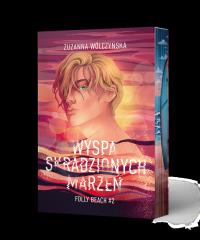 Wyspa Skradzionych Marzeń. Autor: Zuzanna Wólczyńska. Dobreksiazki.pl Okładka książki Wyspa Skradzionych Marzeń