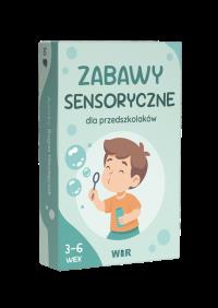 Zabawy sensoryczne dla przedszkolaków. Autor: Praca zbiorowa. Dobreksiazki.pl Okładka książki Zabawy sensoryczne dla przedszkolaków
