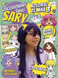 Okładka książki Zaczarowany Świat Sary. Rysowanki i zabawy