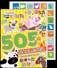 Zamieszanie na wsi. A ja lubię zwierzęta. 505 naklejek. Autor: Opracowanie zbiorowe. Dobreksiazki.pl Okładka książki Zamieszanie na wsi. A ja lubię zwierzęta. 505 naklejek