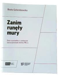 Okładka książki Zanim runęły mury