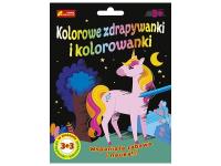 Zdrapywanki&kolorowanki Jednorożec i przyjac. 3+3. Wydawca: Ranok-Creative. Dobreksiazki.pl Opakowanie Zdrapywanki&kolorowanki Jednorożec i przyjac. 3+3