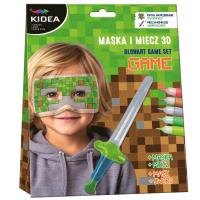 Zestaw 3D BlowArt game KIDEA. Wydawca: Derform. Dobreksiazki.pl Opakowanie Zestaw 3D BlowArt game KIDEA