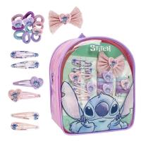 Zestaw akcesoriów do włosów - Stitch. Wydawca: Artesania Cerda. Dobreksiazki.pl Opakowanie Zestaw akcesoriów do włosów - Stitch