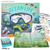 Zestaw Create your Ocean Life z naklejkami 13600A. Wydawca: DEPESCHE (5). Dobreksiazki.pl Opakowanie Zestaw Create your Ocean Life z naklejkami 13600A