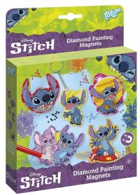 Zestaw Disney Stitch Magnesy do wyklejenia diamencikami. Wydawca: ANTELLA. Dobreksiazki.pl Opakowanie Zestaw Disney Stitch Magnesy do wyklejenia diamencikami