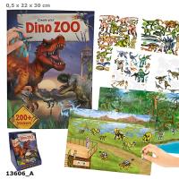 Zestaw kreatywny z naklejkami Dino ZOO 13606A. Wydawca: DEPESCHE (5). Dobreksiazki.pl Opakowanie Zestaw kreatywny z naklejkami Dino ZOO 13606A