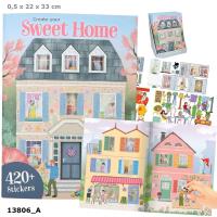 Zestaw kreatywny z naklejkami Sweet Home 13806A. Wydawca: DEPESCHE (5). Dobreksiazki.pl Opakowanie Zestaw kreatywny z naklejkami Sweet Home 13806A