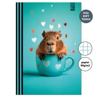 Opakowanie Zeszyt A4 32 kartki w kratkę 90g Kapibara morska