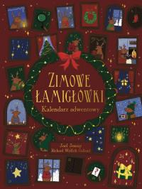 Okładka książki Zimowe łamigłówki. Kalendarz adwentowy