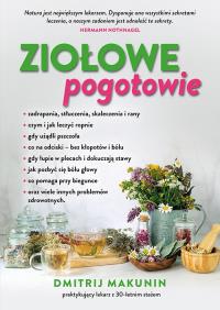 Ziołowe pogotowie. Autor: Makunin Dmitrij. Dobreksiazki.pl Okładka książki Ziołowe pogotowie