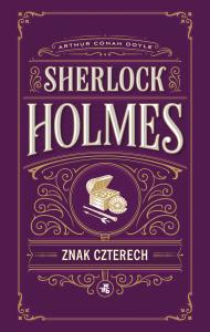 Okładka książki Znak czterech. Sherlock Holmes
