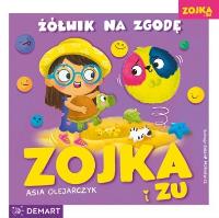 Zojka i Zu. Żółwik na zgodę. Autor: Olejarczyk Asia. Dobreksiazki.pl Okładka książki Zojka i Zu. Żółwik na zgodę