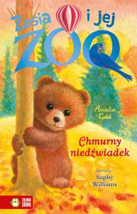 Zosia i jej zoo. Chmurny niedźwiadek. Autor: Amelia Cobb. Dobreksiazki.pl Okładka książki Zosia i jej zoo. Chmurny niedźwiadek