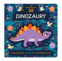 Okładka książki Zwierzaki 3D dinozaury