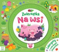 Zwierzątka na wsi. Labirynty z ruchomymi elementami. Autor: Bator Agnieszka. Dobreksiazki.pl Okładka książki Zwierzątka na wsi. Labirynty z ruchomymi elementami