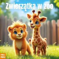 Zwierzątka w ZOO. Autor: Opracowanie zbiorowe. Dobreksiazki.pl Okładka książki Zwierzątka w ZOO