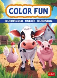 Zwierzęta na farmie. Kolorowanka. Malbuch. Colouring book. Autor: Opracowanie zbiorowe. Dobreksiazki.pl Okładka książki Zwierzęta na farmie. Kolorowanka. Malbuch. Colouring book