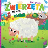 Zwierzęta na wsi. Duże puzzle. Autor: Michalec Bogusław. Dobreksiazki.pl Okładka książki Zwierzęta na wsi. Duże puzzle