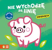 Zwierzęta. Nie wychodzę za linię - uszkodzone. Autor: Opracowanie zbiorowe. Dobreksiazki.pl Okładka książki Zwierzęta. Nie wychodzę za linię - uszkodzone