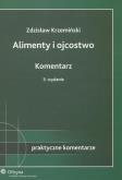 Okładka książki Alimenty i ojcostwo Komentarz
