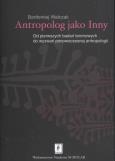 Okładka książki Antropolog jako Inny