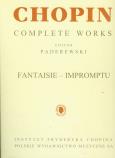 Okładka książki Chopin Complete Works Fantaisie-impromptu